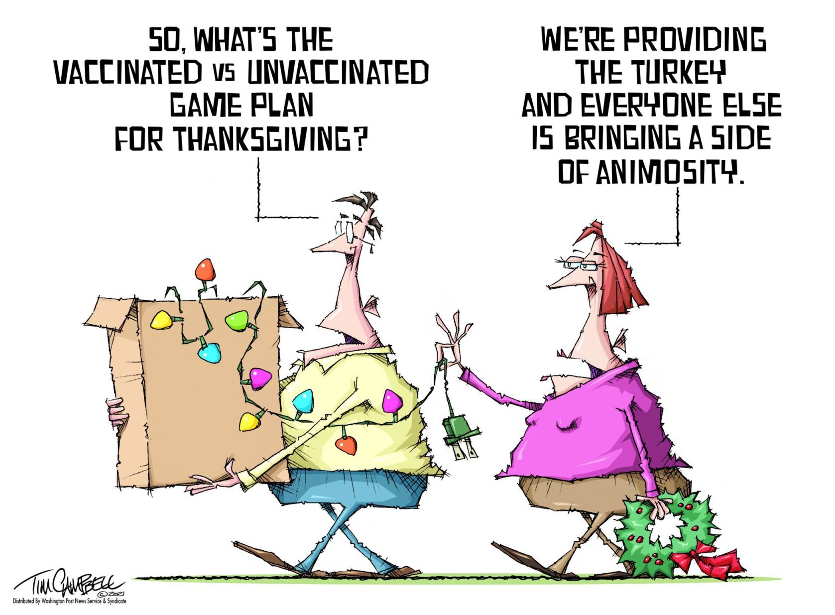 Tim Campbell cartoon